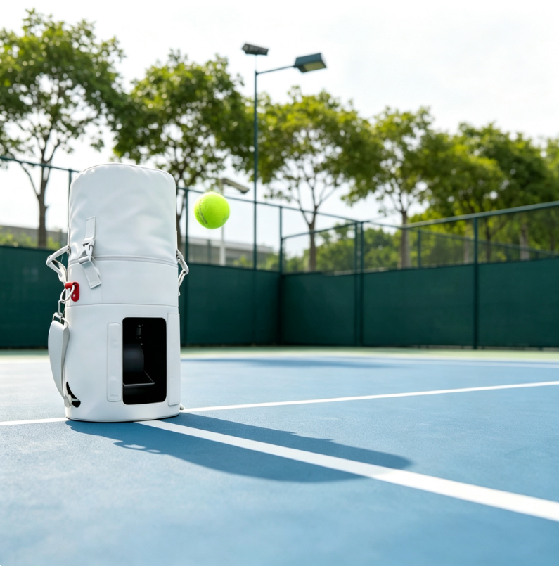 Ball Throwing Machine with Bluetooth & Remote Control