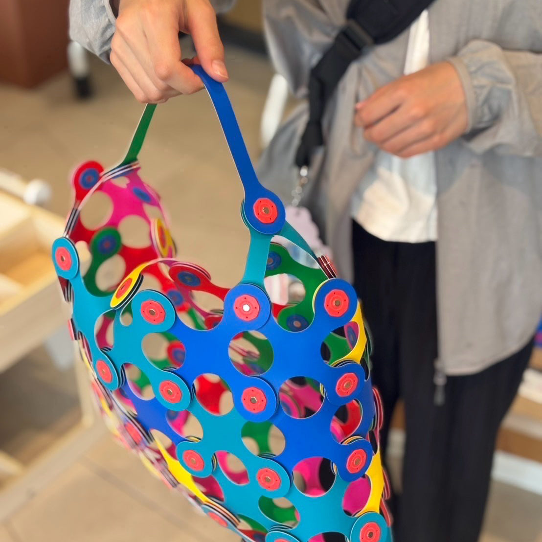 Flexible Magnetic Tile Building Toy Set