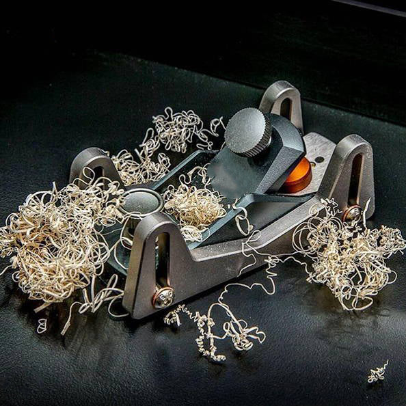 Mini Plane with Depth Skid – Precision Woodworking Tool for Small Projects