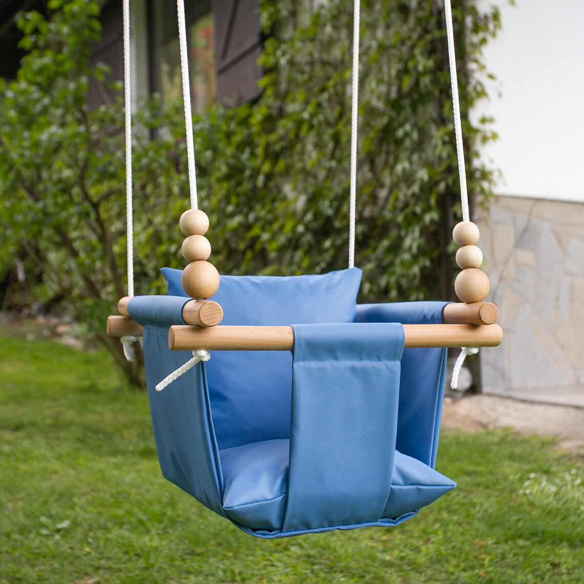 Indoor & Outdoor Baby Swing with Bead Toys