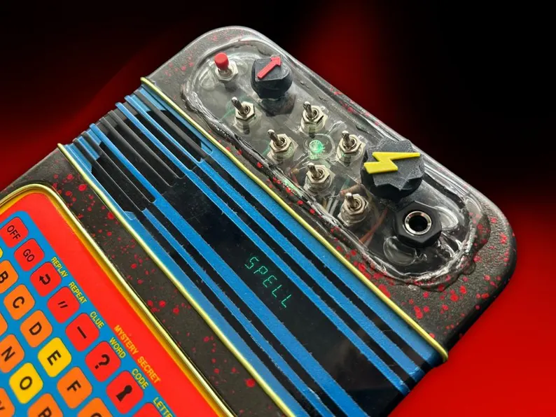 Circuit-Bent Vintage Talking Sound Device