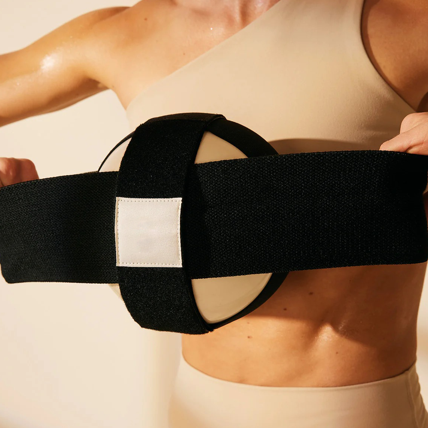 Home exercise ball and resistance band