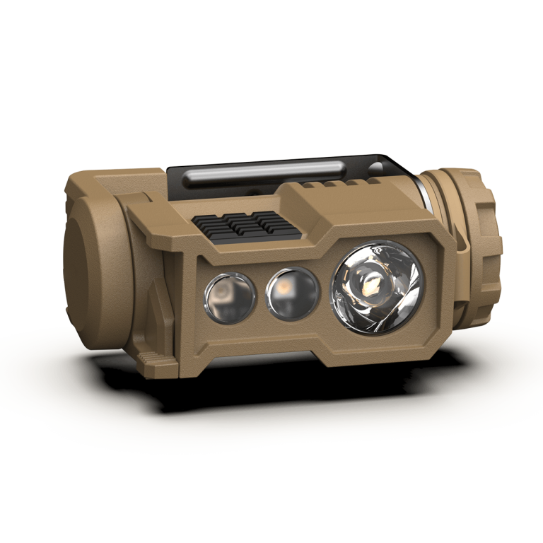 Compact Tactical LED Headlamp – 300-Lumen Hands-Free Lighting for Outdoor Adventures