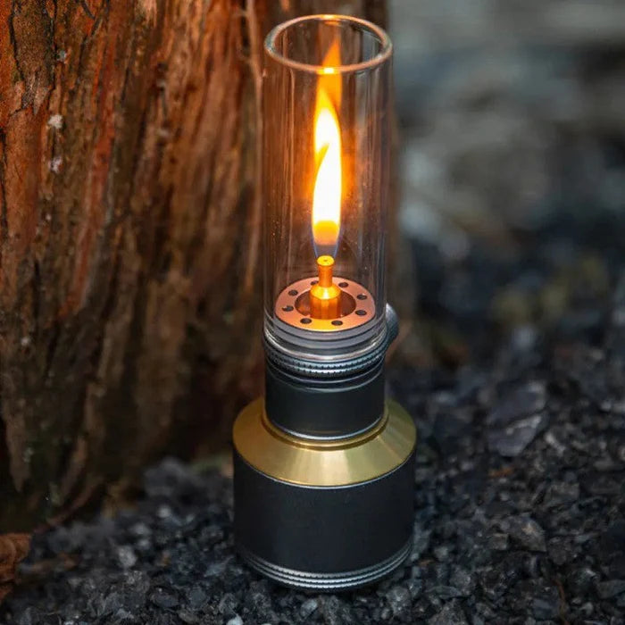 Mountain Peak Campsite Lamp – Portable Butane Lantern