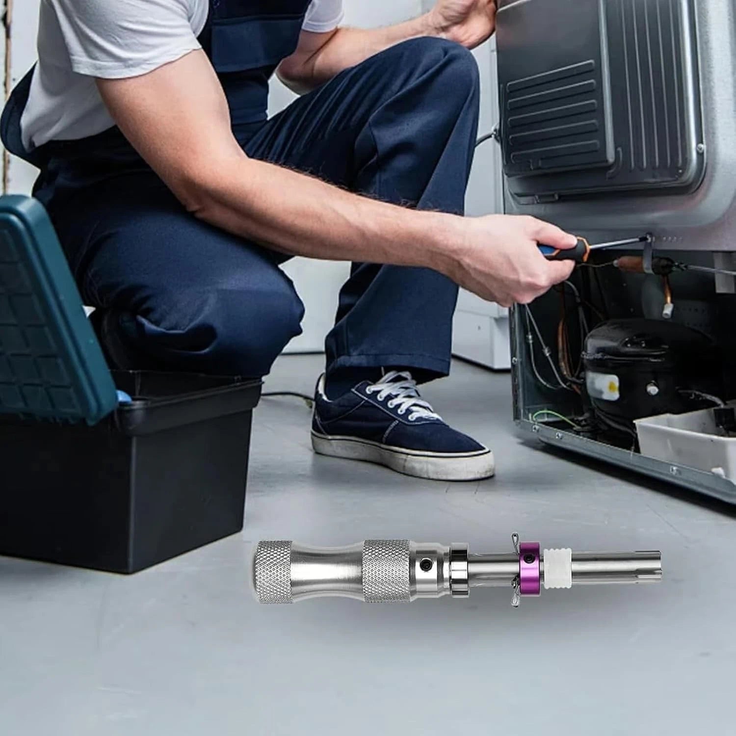 Tubular 7-Pin Lock Practice Tool Set – Stainless Steel Adjustable Tool