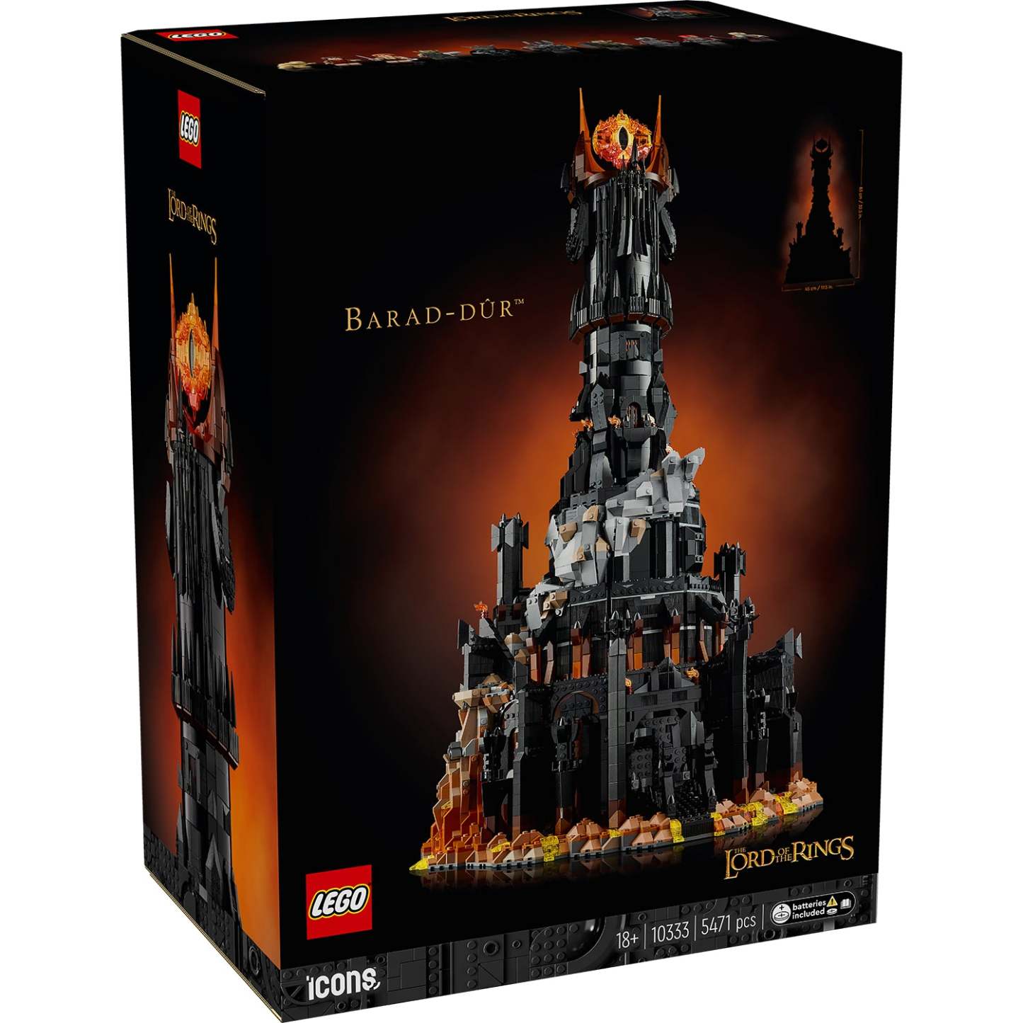 ® ICONS™ The Lord of the Rings: Barad-dûr™