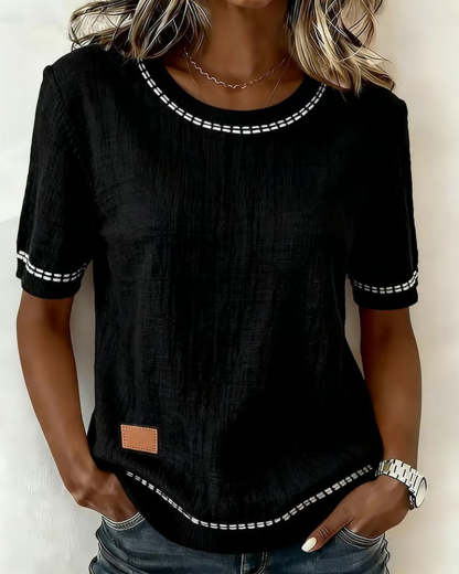Classic Round Neck Top