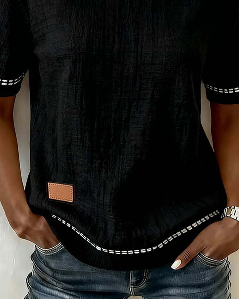 Classic Round Neck Top