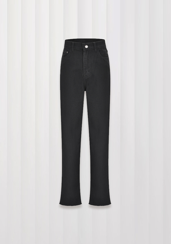 High waist wide leg jeans women's loose slimming floor-length trousers