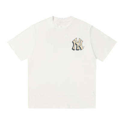 MLB Kaos Logo Seri Huruf, Unisex  M-224 Ada 3 Pilihan Warna