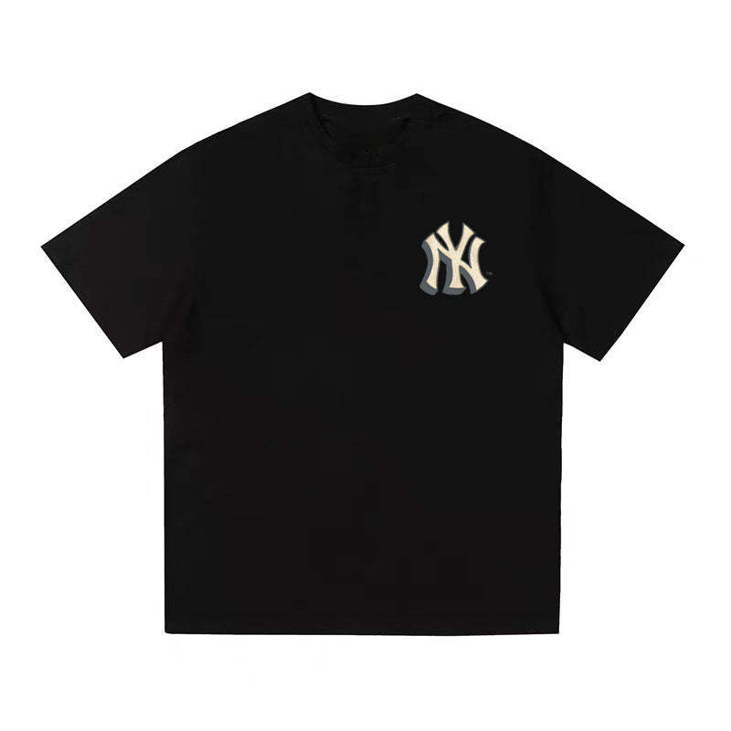 MLB Kaos Logo Seri Huruf, Unisex  M-224 Ada 3 Pilihan Warna