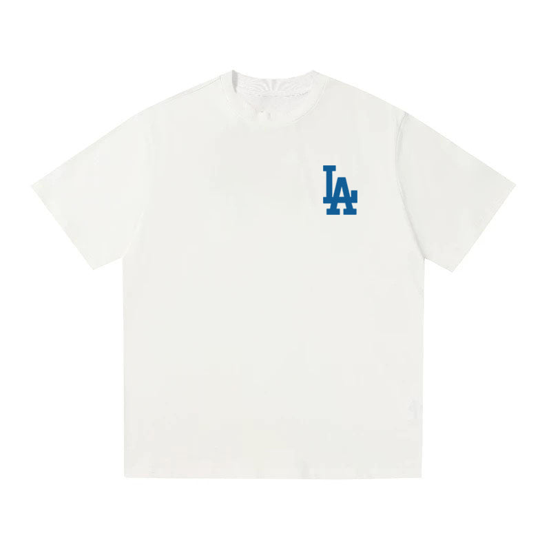 MLB Kaos Logo Seri Huruf, Unisex  M-222 Ada 3 Pilihan Warna