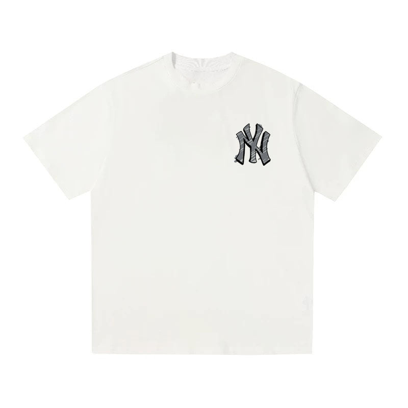 MLB Kaos Logo Seri Huruf, Unisex  M-225 Ada 3 Pilihan Warna