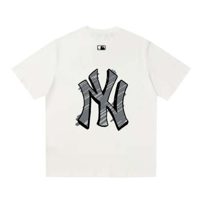 MLB Kaos Logo Seri Huruf, Unisex  M-225 Ada 3 Pilihan Warna