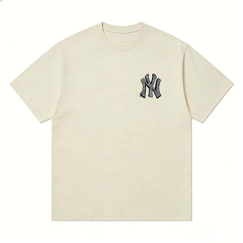 MLB Kaos Logo Seri Huruf, Unisex  M-225 Ada 3 Pilihan Warna