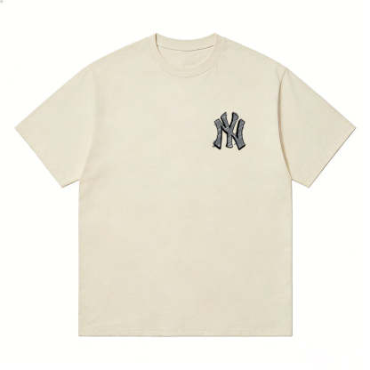 MLB Kaos Logo Seri Huruf, Unisex  M-225 Ada 3 Pilihan Warna