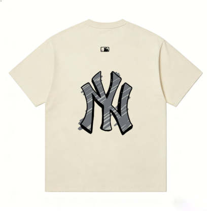 MLB Kaos Logo Seri Huruf, Unisex  M-225 Ada 3 Pilihan Warna