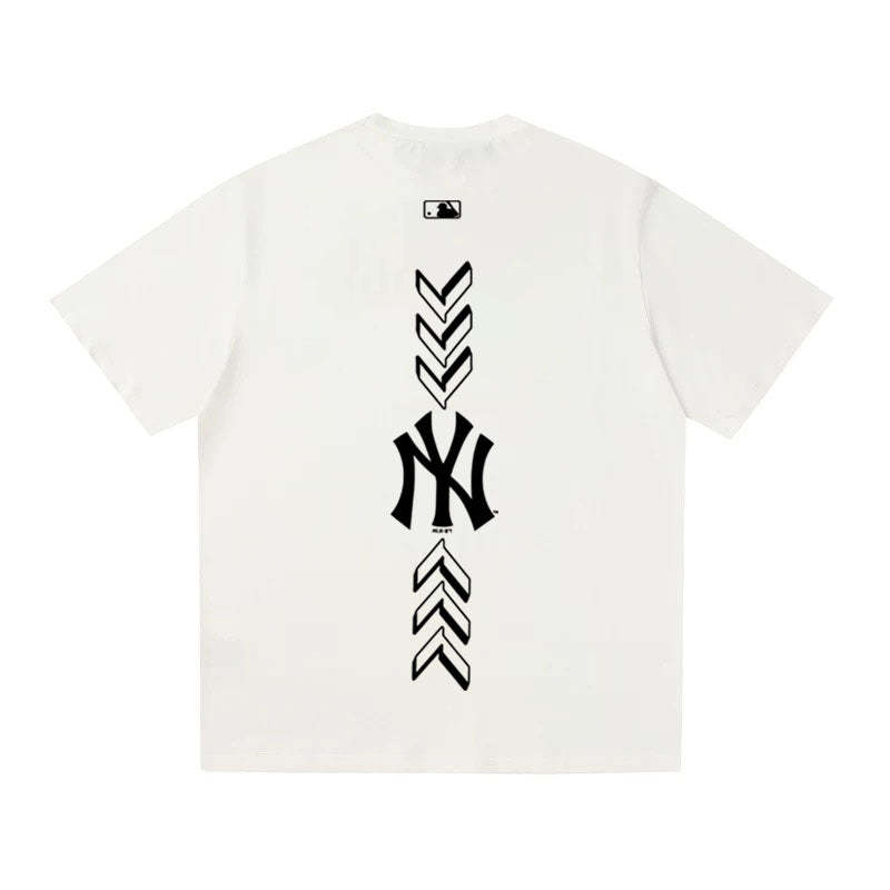 MLB Kaos Logo Seri Huruf, Unisex  M-226 Ada 3 Pilihan Warna