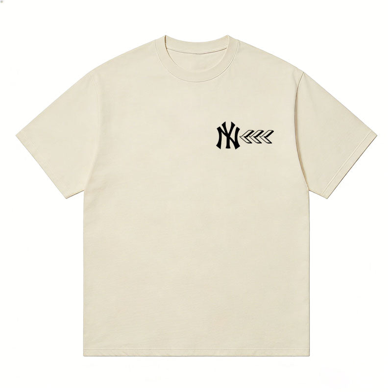MLB Kaos Logo Seri Huruf, Unisex  M-226 Ada 3 Pilihan Warna