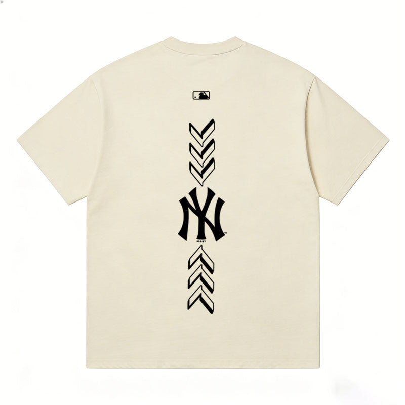 MLB Kaos Logo Seri Huruf, Unisex  M-226 Ada 3 Pilihan Warna