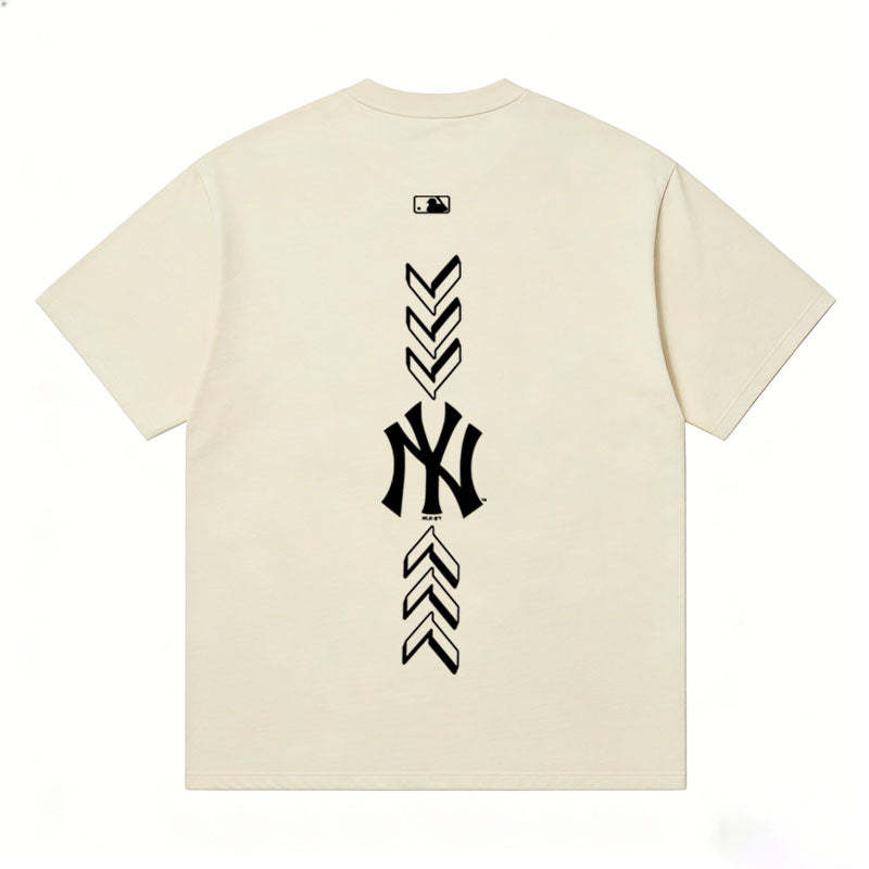 MLB Kaos Logo Seri Huruf, Unisex  M-226 Ada 3 Pilihan Warna