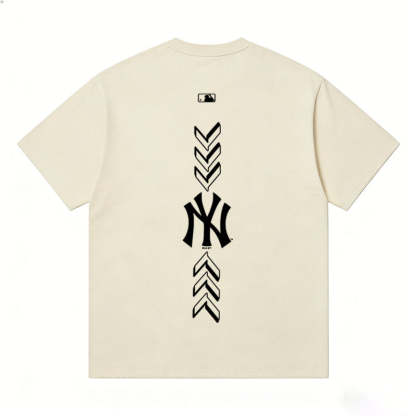 MLB Kaos Logo Seri Huruf, Unisex  M-226 Ada 3 Pilihan Warna
