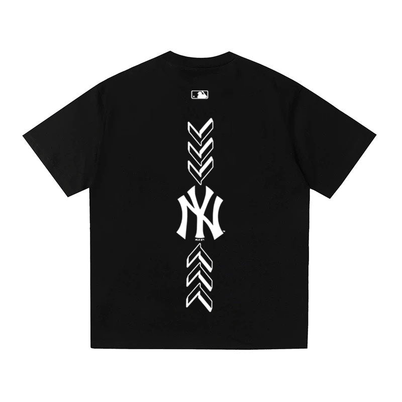 MLB Kaos Logo Seri Huruf, Unisex  M-226 Ada 3 Pilihan Warna