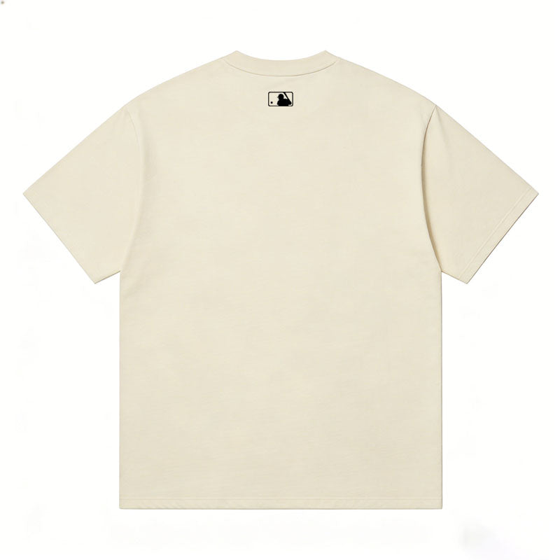 MLB Kaos Logo Seri Huruf, Unisex  M-227 Ada 3 Pilihan Warna