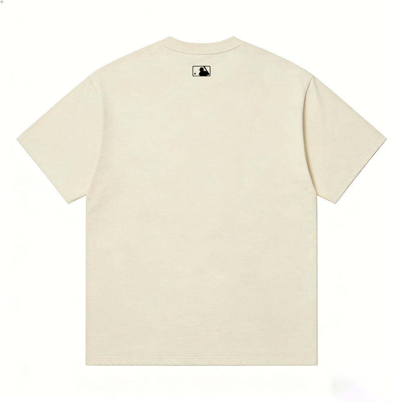 MLB Kaos Logo Seri Huruf, Unisex  M-227 Ada 3 Pilihan Warna
