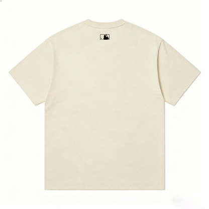MLB Kaos Logo Seri Huruf, Unisex  M-227 Ada 3 Pilihan Warna