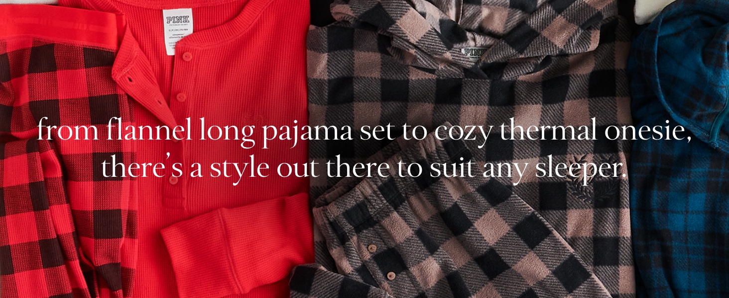 Victoria's Secret, VS, PINK, Casual Sleep, Sleepwear, Robe, Pajama, PJ, Slip, Satin, Modal, Flannel,
