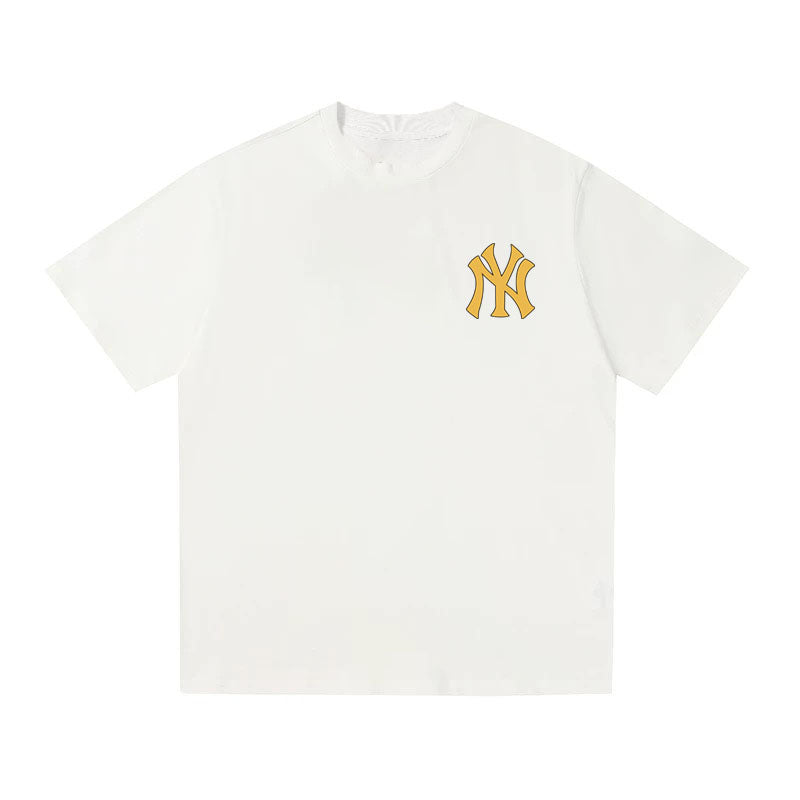 MLB Kaos Logo Seri Huruf, Unisex  M-228 Ada 3 Pilihan Warna