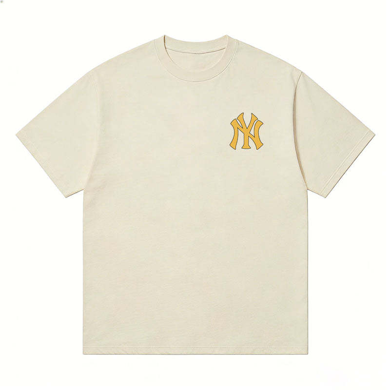 MLB Kaos Logo Seri Huruf, Unisex  M-228 Ada 3 Pilihan Warna