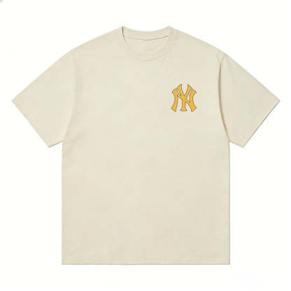 MLB Kaos Logo Seri Huruf, Unisex  M-228 Ada 3 Pilihan Warna