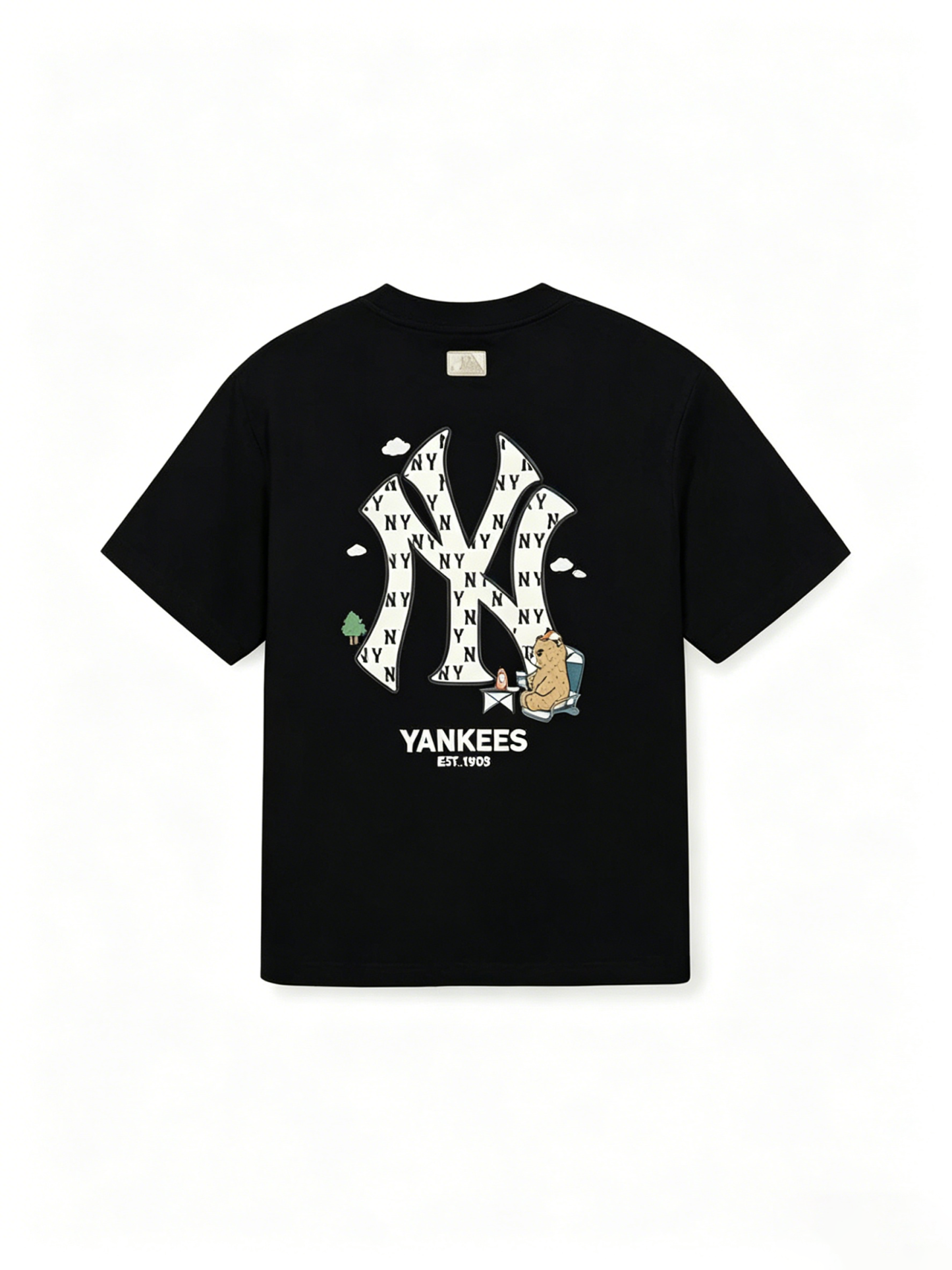 MLB Kaos Logo Seri Huruf, Unisex '"COD '" M-240 Ada 2 Pilihan Warna