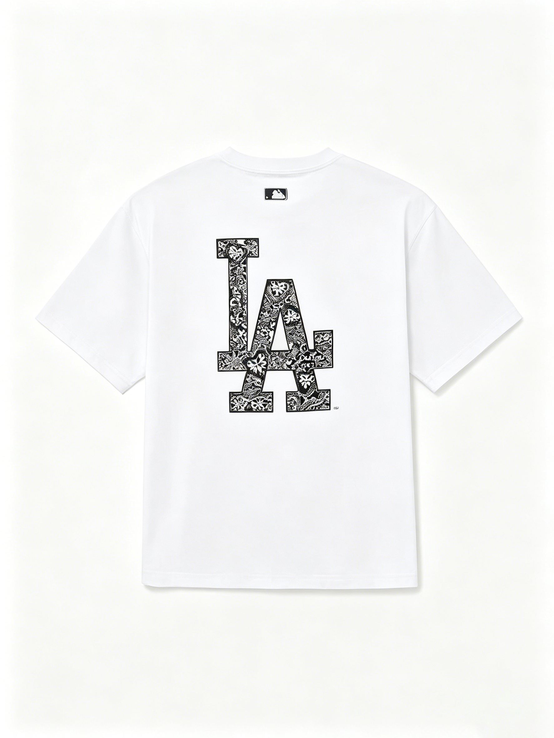 MLB Kaos Logo Seri Huruf, Unisex  M-242 Ada 2 Pilihan Warna