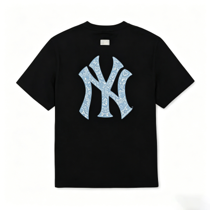 MLB Kaos Logo Seri Huruf, Unisex  M-246 Ada 2 Pilihan Warna