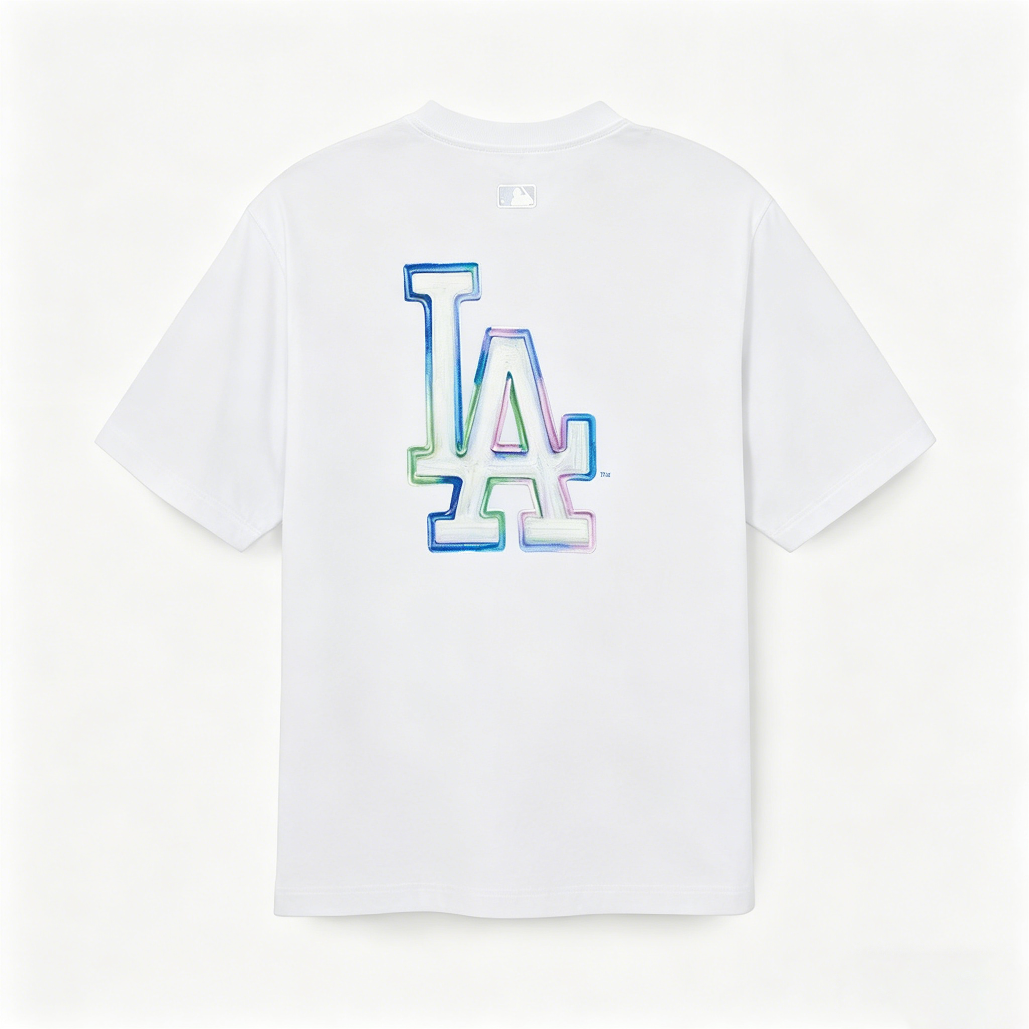 MLB Kaos Logo Seri Huruf, Unisex  M-244 Ada 2 Pilihan Warna