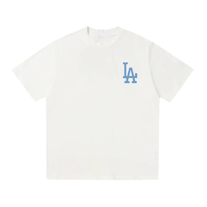 MLB Kaos Logo Seri Huruf, Unisex  M-214 Ada 3 Pilihan Warna