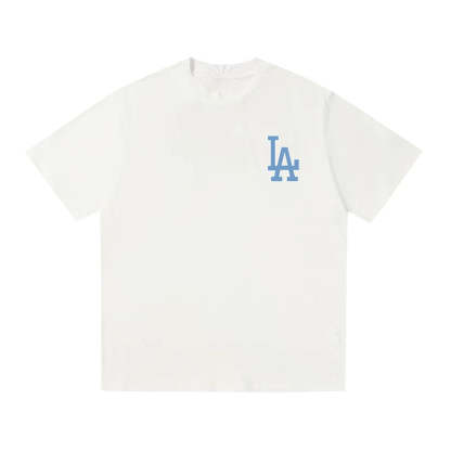 MLB Kaos Logo Seri Huruf, Unisex  M-214 Ada 3 Pilihan Warna