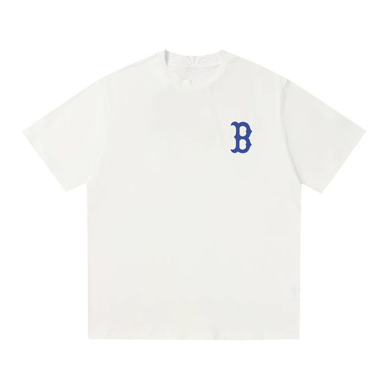 MLB Kaos Logo Seri Huruf, Unisex  M-215 Ada 3 Pilihan Warna