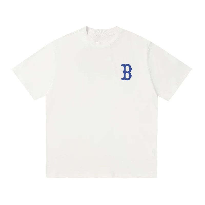 MLB Kaos Logo Seri Huruf, Unisex  M-215 Ada 3 Pilihan Warna