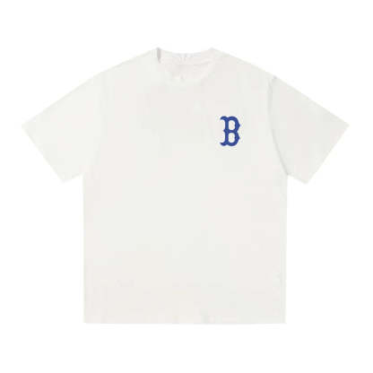 MLB Kaos Logo Seri Huruf, Unisex  M-215 Ada 3 Pilihan Warna