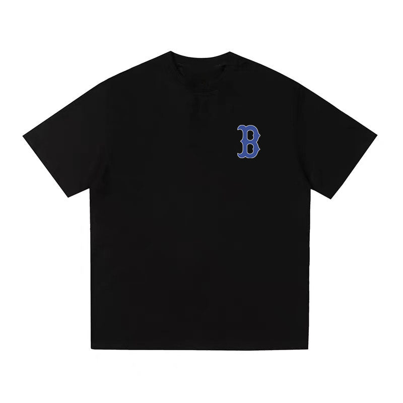 MLB Kaos Logo Seri Huruf, Unisex  M-215 Ada 3 Pilihan Warna