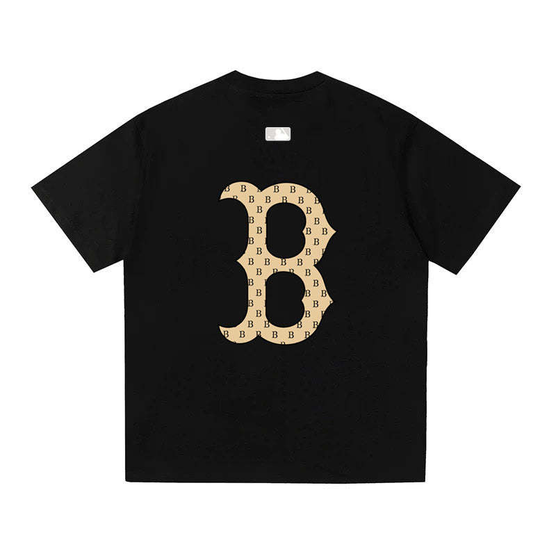 MLB Kaos Logo Seri Huruf, Unisex '"COD '" M-215 Ada 3 Pilihan Warna