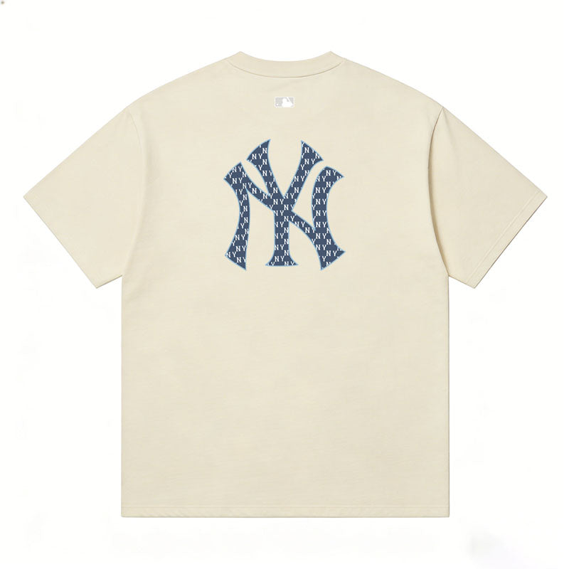 MLB Kaos Logo Seri Huruf, Unisex  M-216 Ada 3 Pilihan Warna