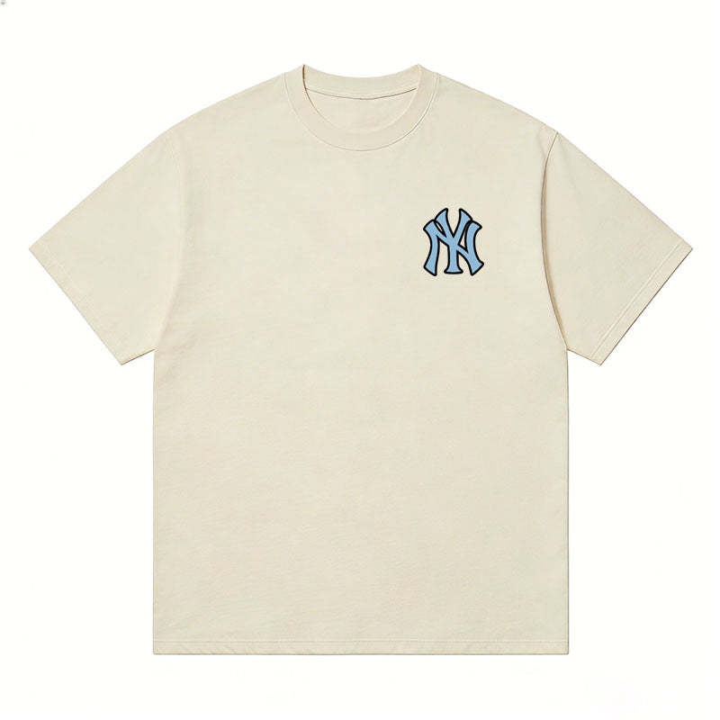 MLB Kaos Logo Seri Huruf, Unisex  M-216 Ada 3 Pilihan Warna
