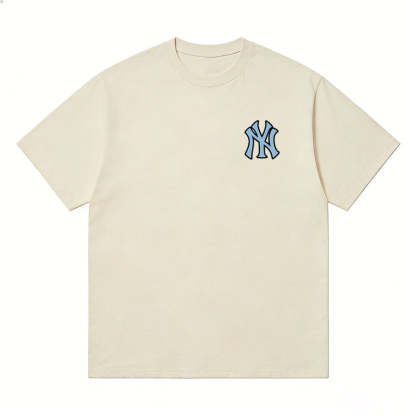MLB Kaos Logo Seri Huruf, Unisex  M-216 Ada 3 Pilihan Warna