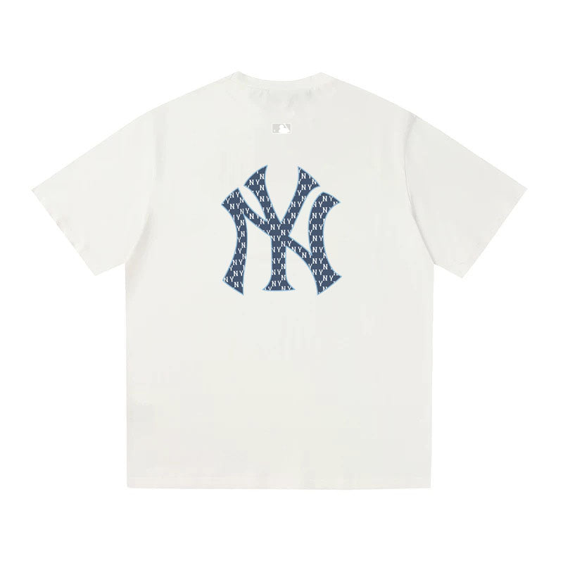 MLB Kaos Logo Seri Huruf, Unisex  M-216 Ada 3 Pilihan Warna