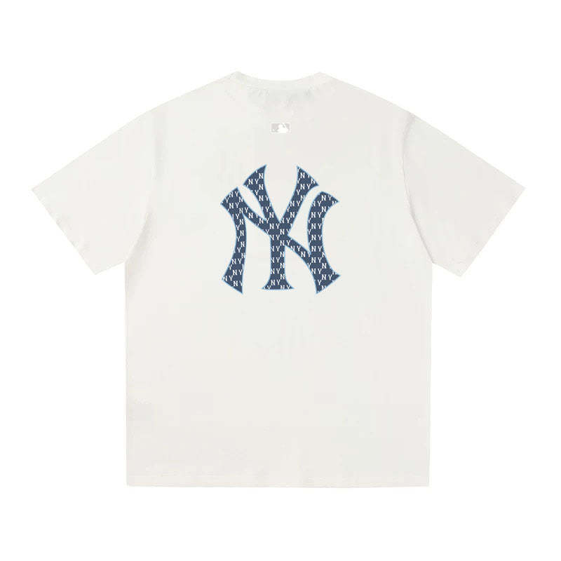 MLB Kaos Logo Seri Huruf, Unisex  M-216 Ada 3 Pilihan Warna